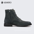 New Style Handmade Genuine Leather Winter Men Casual Shoes Boots